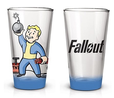 Vault Boy Demolitions - Pint Glass image