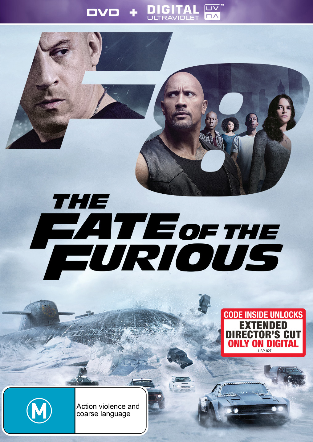 The Fate of the Furious on DVD