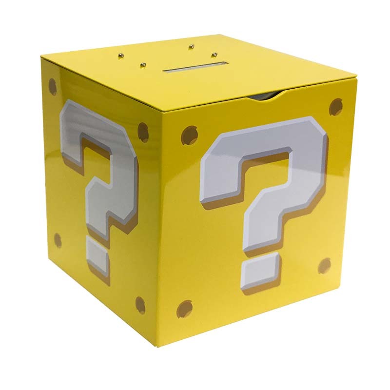Super Mario Question Block Money Box at Mighty Ape Australia