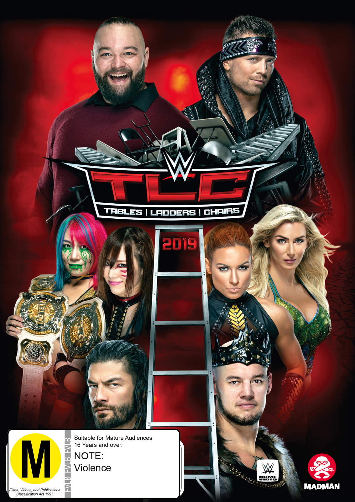 WWE: TLC Tables, Ladders & Chairs 2019 on DVD image