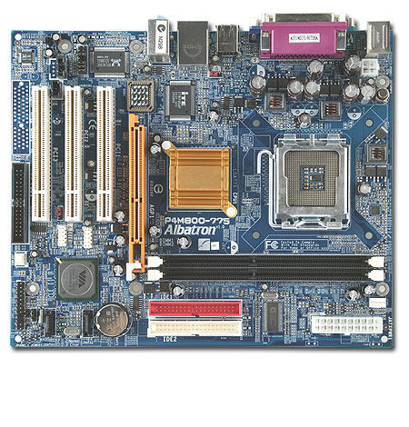 Albatron P4M800-775 P4 AGP+VGA LGA775 image