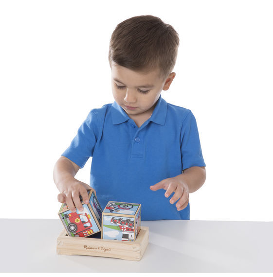 Melissa & Doug: Vehicles Sound Blocks