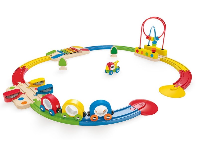 Hape: Sights & Sounds Railway Set