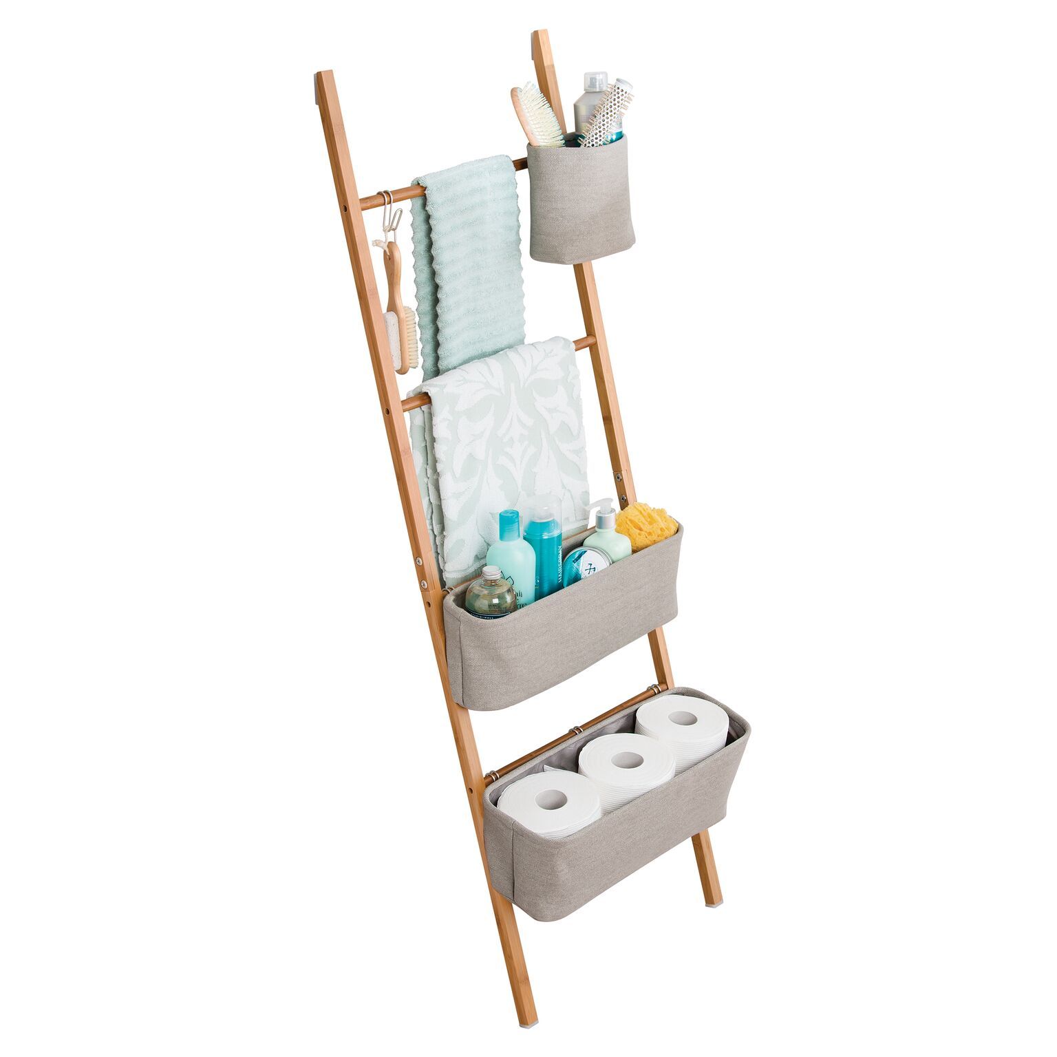 Formbu Wren Free Standing Bathroom Storage Ladder at Mighty Ape NZ