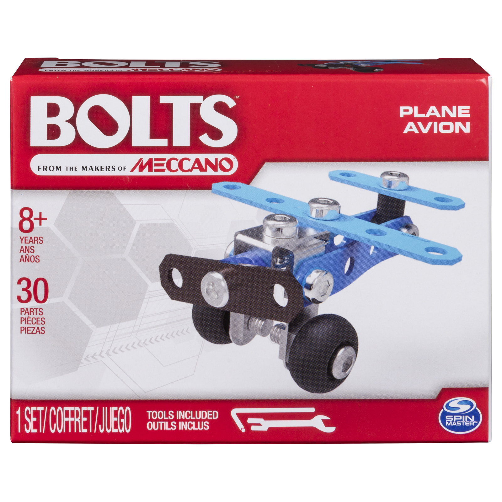 Meccano: Bolts Mini Vehicles - Plane image