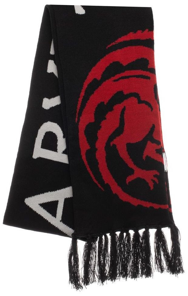 Game of Thrones: Knit Scarf - House Targaryen