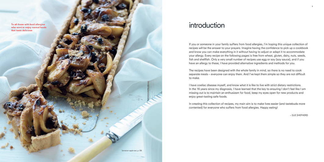 Allergy-free Cooking Recipe Book by Sue Shepherd image