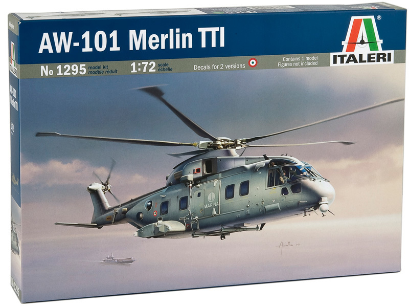 1/72 AW101 Merlin Model Kit at Mighty Ape NZ