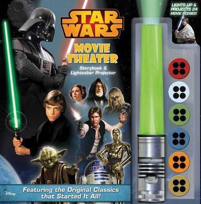 Star Wars Movie Theater Storybook & Lightsaber Projector image