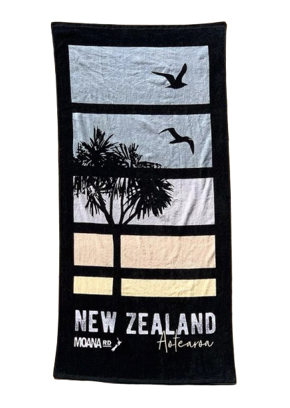 Moana Road: Beach Towel - Sunset image