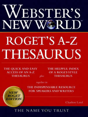 Webster's New World Roget's A-Z Thesaurus by Charlton Laird image