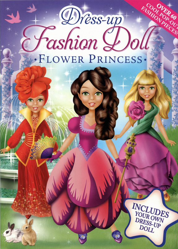 Dress Up Fashion Doll: Flower Princess on Paperback