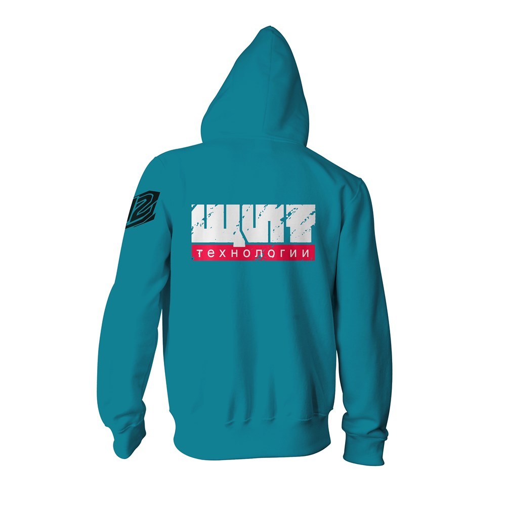Overwatch Ultimate Zarya Zip-Up Hoodie (Small) image