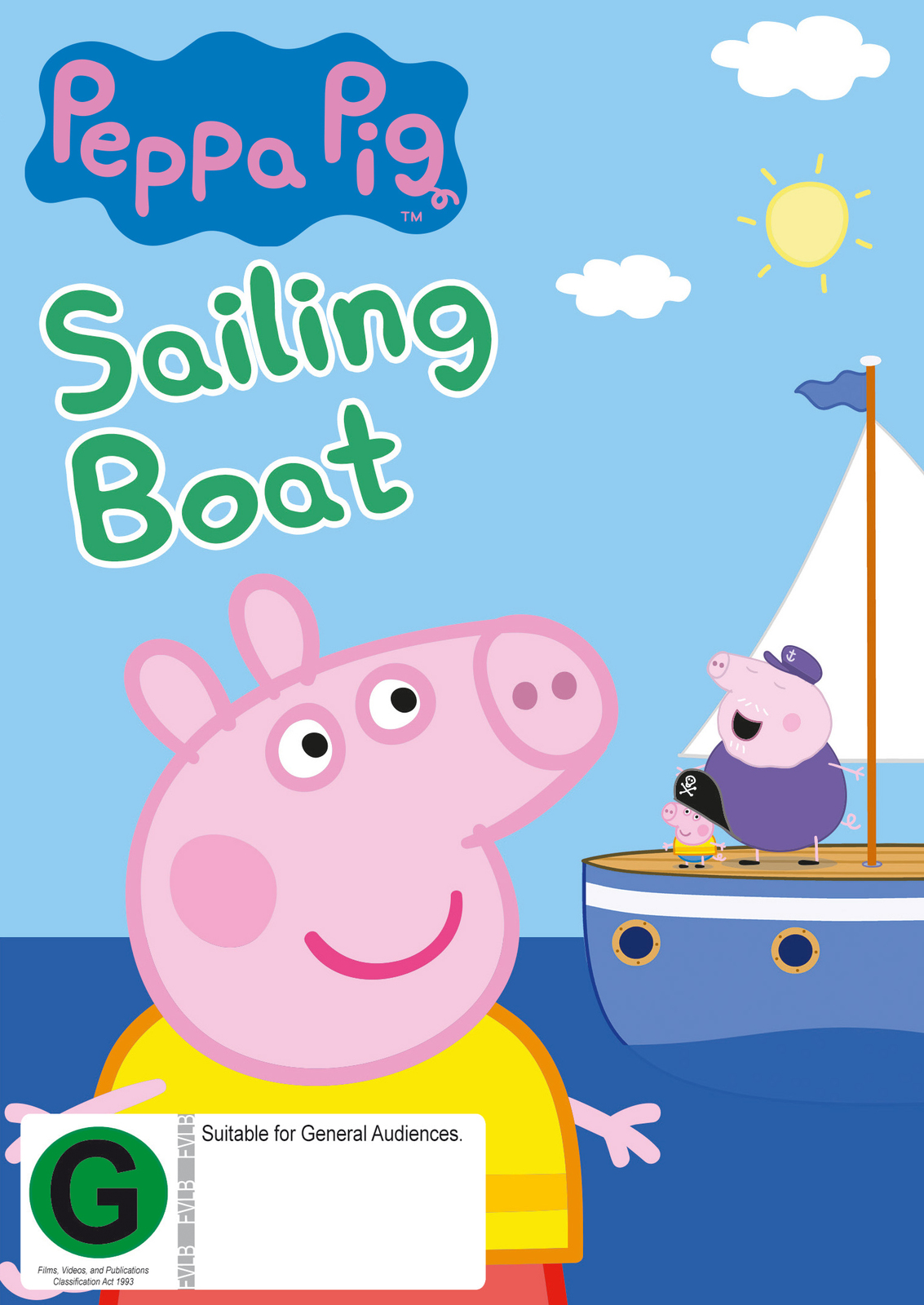 Peppa Pig: Sailing Boat on DVD