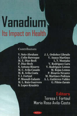 Vanadium on Hardback by Teresa I. Fortoul