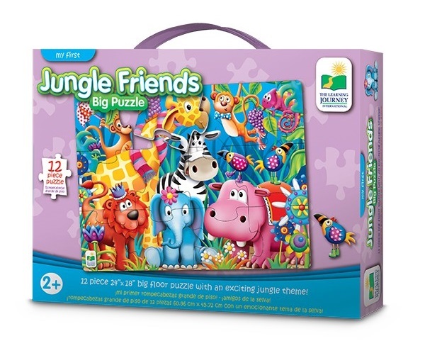 My First Big Floor Puzzle Jungle Friends Board Game at Mighty Ape NZ