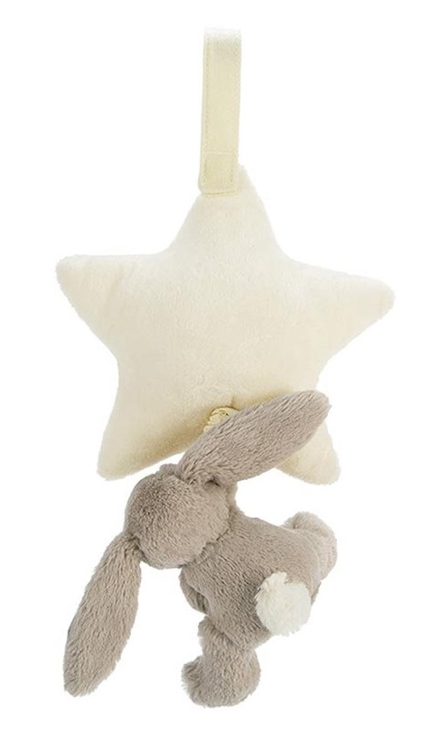 Jellycat: Bashful Beige Star - Musical Pull Plush image