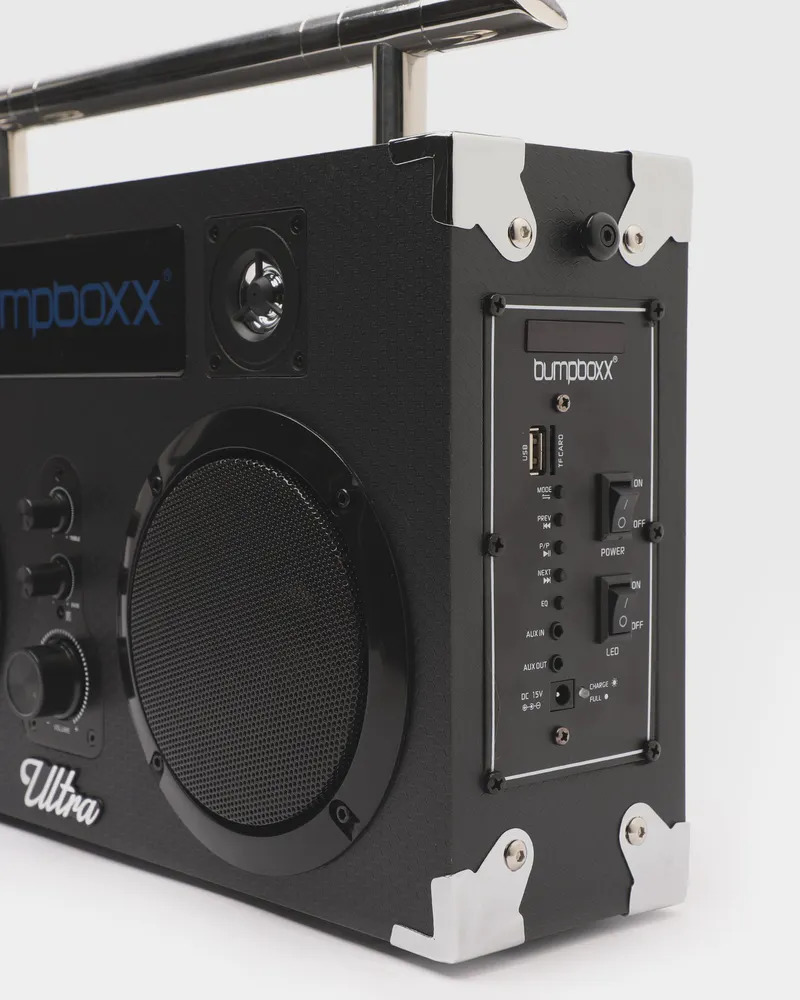 Bumpboxx Ultra Boombox - Black | at Mighty Ape NZ