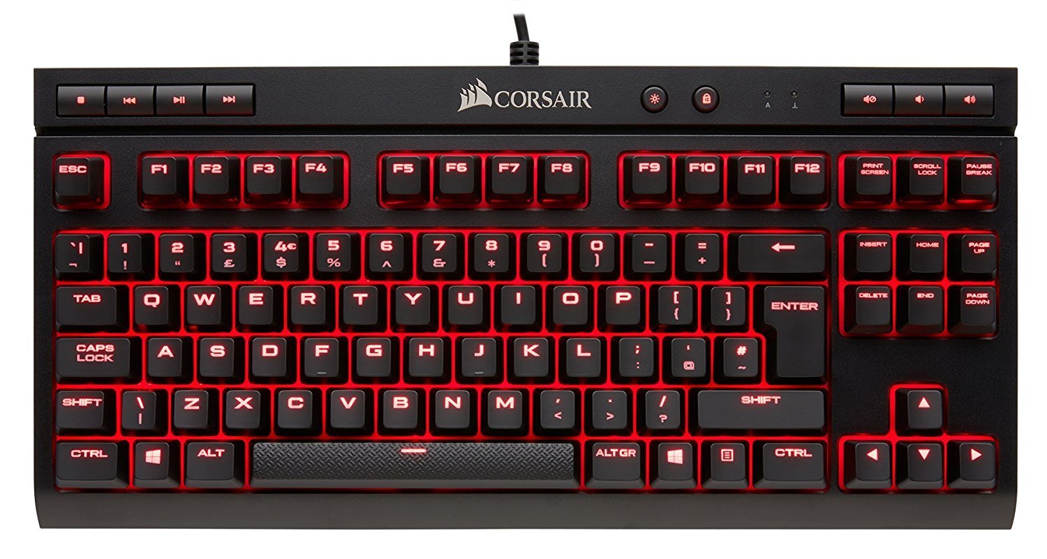 Corsair K63 Mechanical Gaming Keyboard (Cherry MX Red) on PC