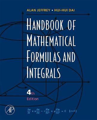 Handbook of Mathematical Formulas and Integrals by Alan Jeffrey image
