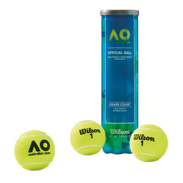 Buy Wilson Australian Open Tennis Balls Can (4) at Mighty Ape NZ