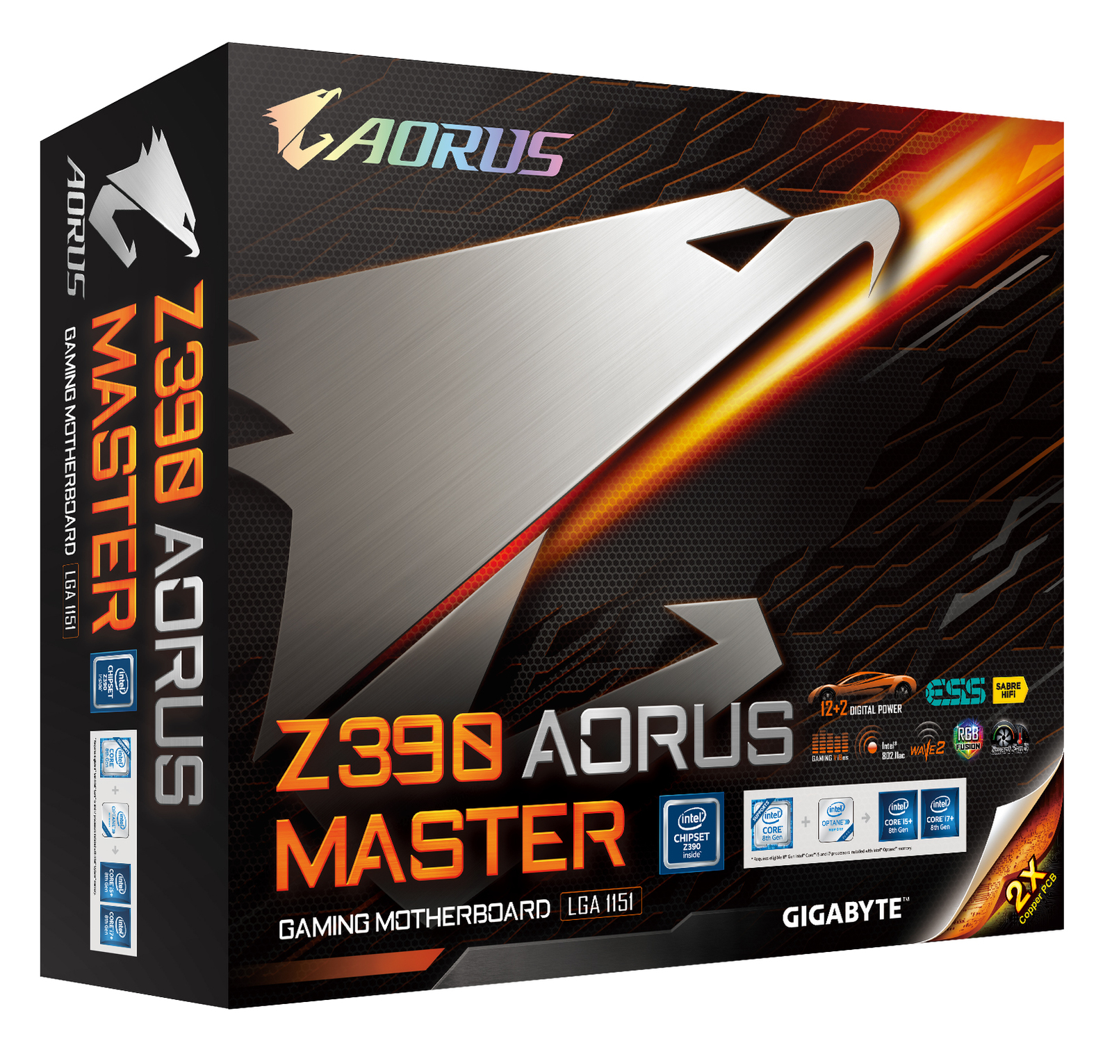 Gigabyte Z390 Aorus Master Motherboard image