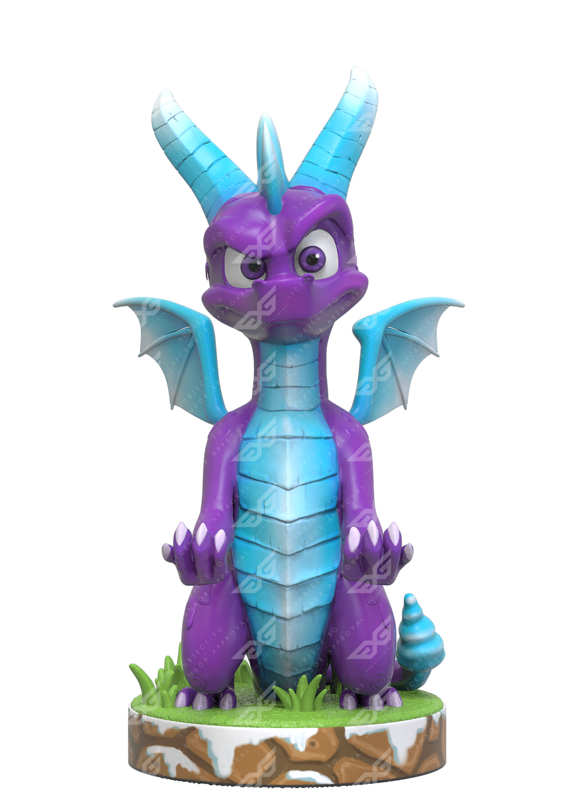 Cable Guy Controller Holder - Spyro Ice for PS4 image