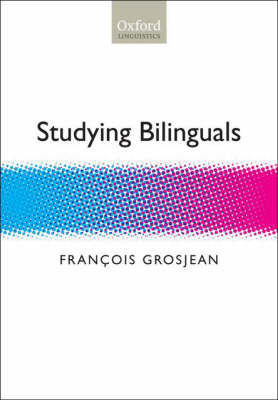 Studying Bilinguals by Francois Grosjean image