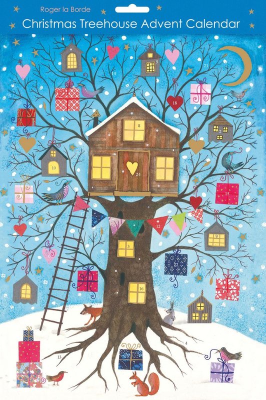 Buy Roger La Borde Advent Calendar Christmas Tree House At Mighty Ape NZ