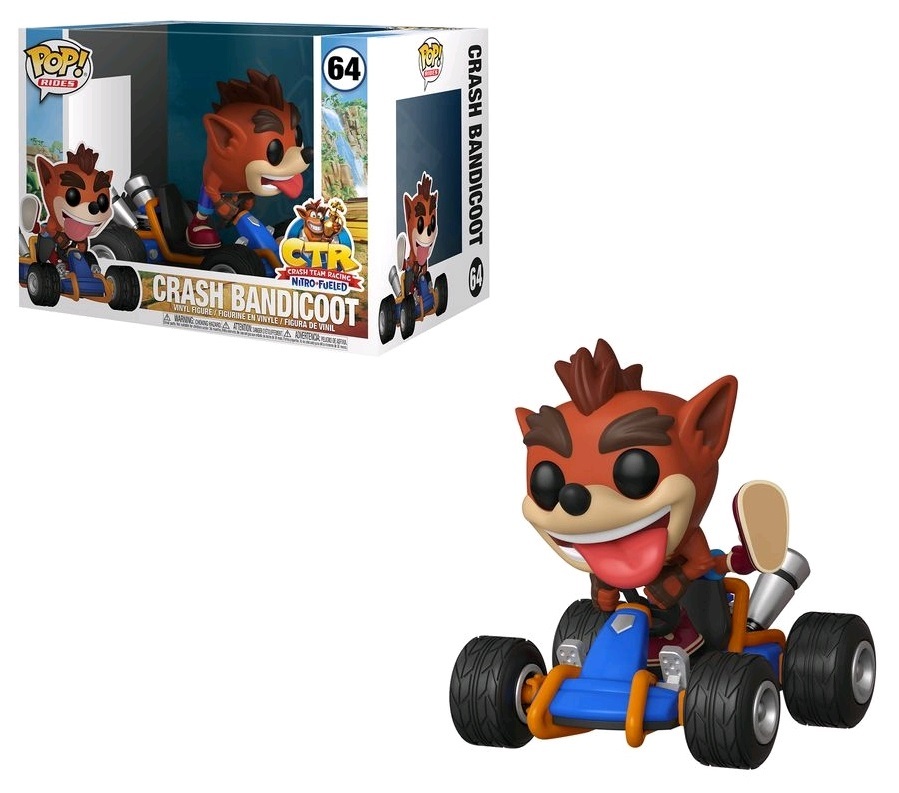 Crash Bandicoot: Crash Go-Kart - Pop! Ride Vinyl Figure image