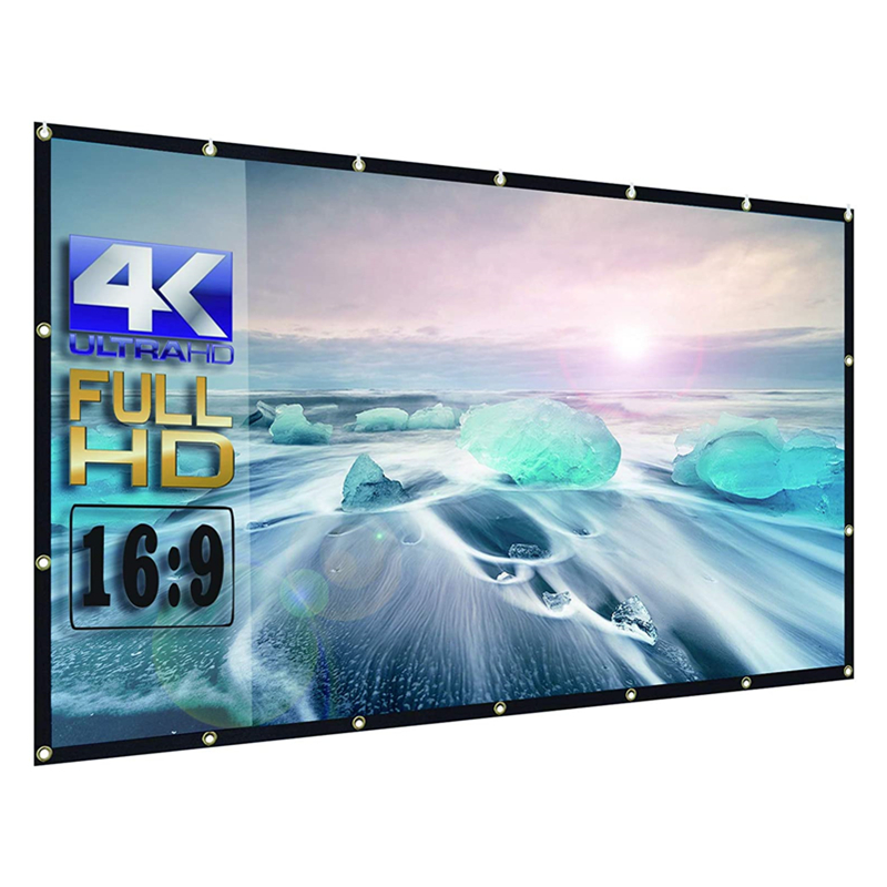 Thickened Foldable Projector Screen 150 inch at Mighty Ape NZ
