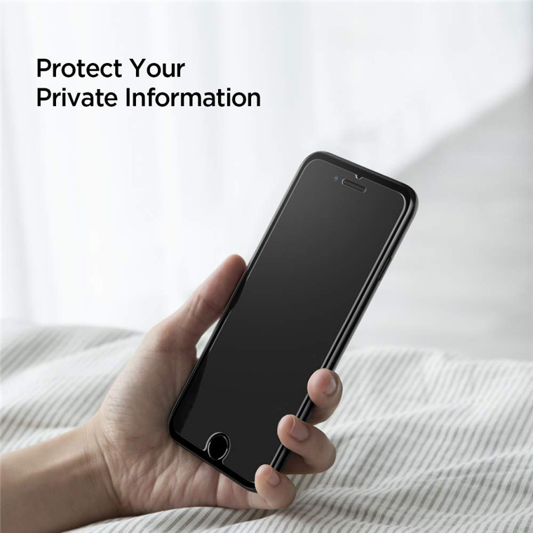 Spigen Premium Privacy Tempered Glass Screen Protector at Mighty