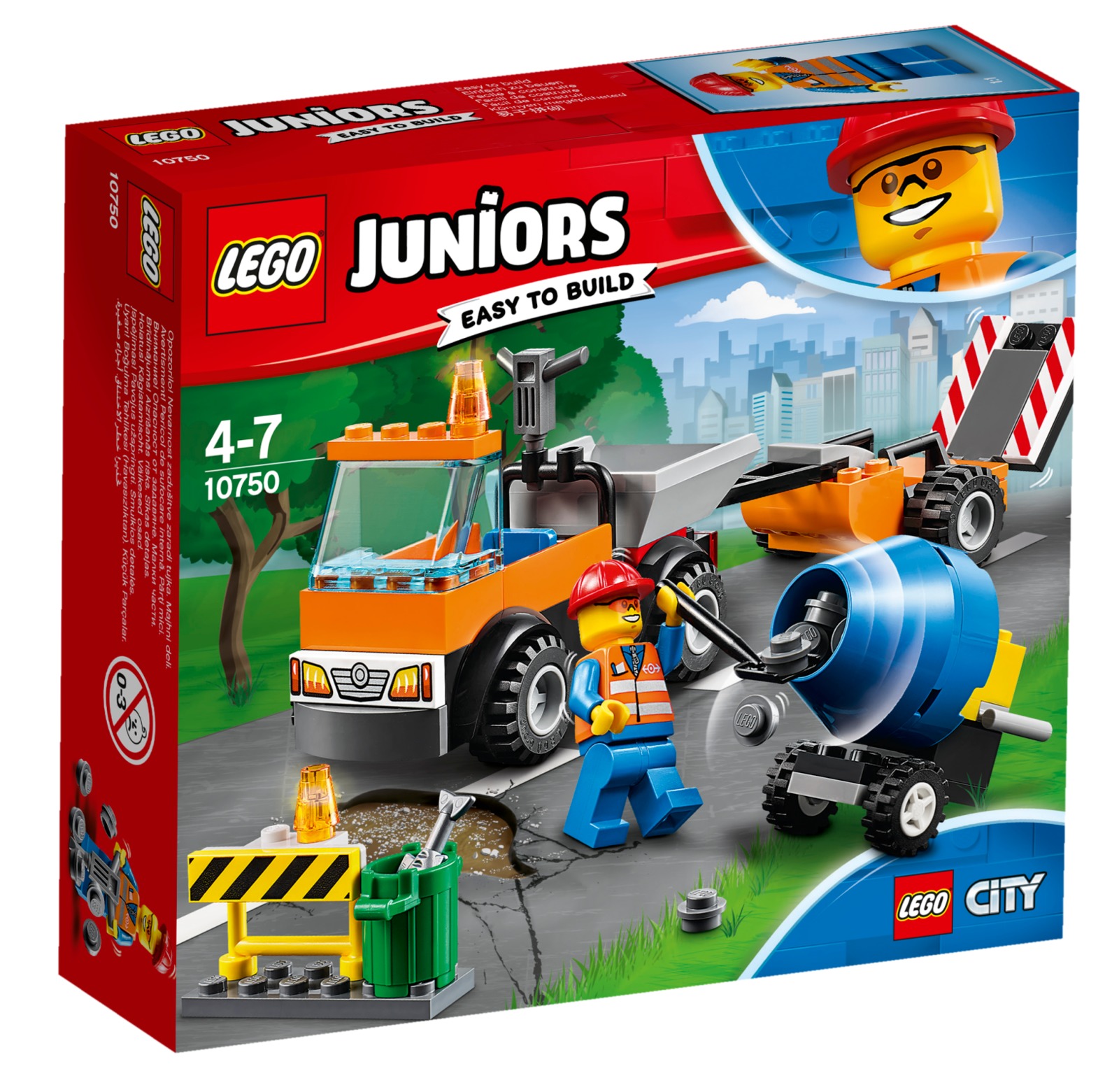 LEGO Juniors: Road Repair Truck (10750)