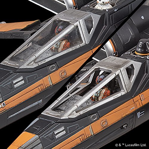 Star Wars: 1/72 Poe's X-Wing Fighter - Model Kit image