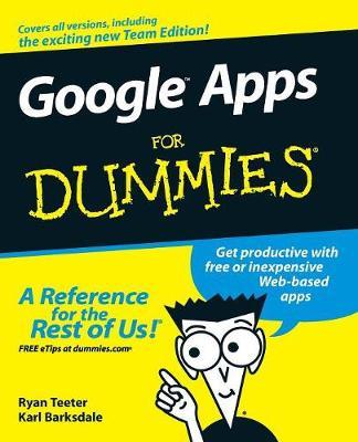 Google Apps For Dummies by Ryan Teeter image