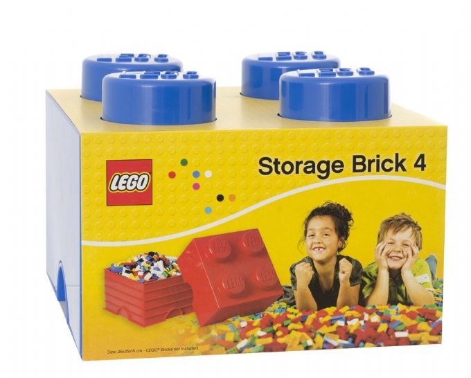 LEGO Storage Brick 4 (Blue) image