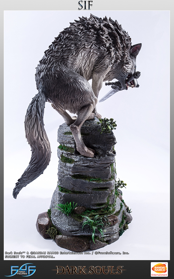 Dark Souls Sif the Great Grey Wolf 25" Statue at Mighty Ape NZ