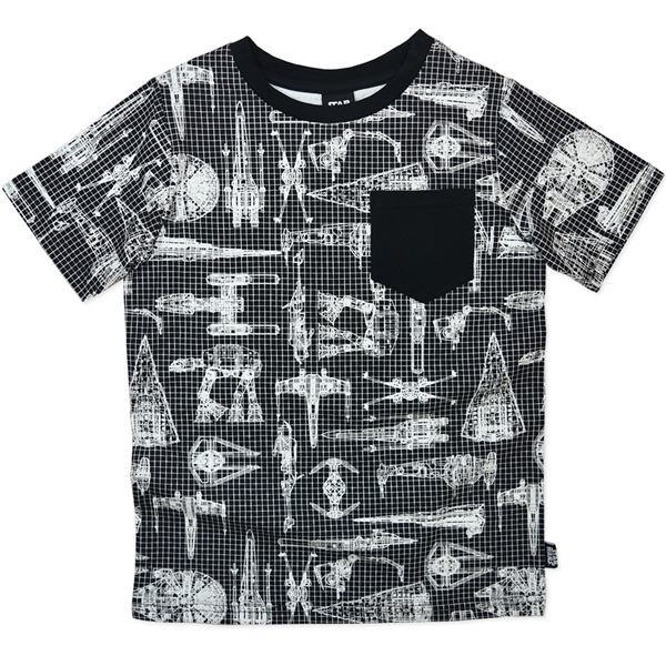 Star Wars T-Shirt with Blueprints - Size 14