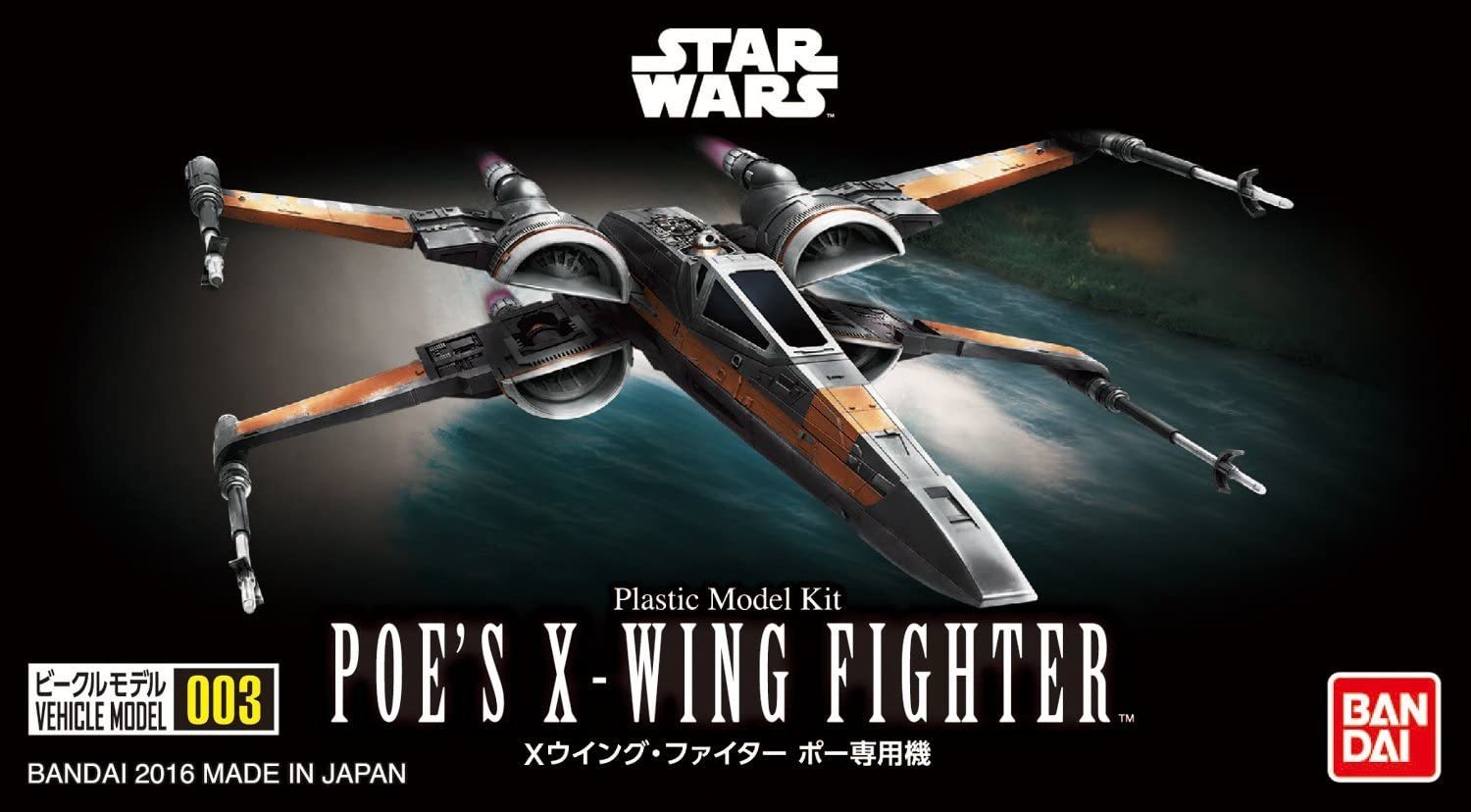 Star Wars: Vehicle Model 003: Poe's X-Wing Fighter - Model Kit