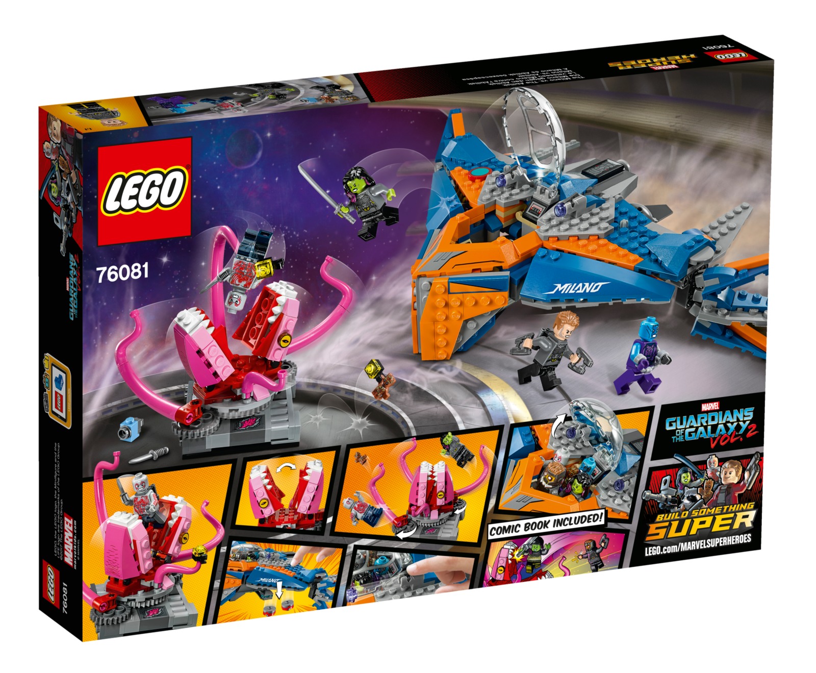 LEGO Super Heroes: The Milano vs. The Abilisk (76081) image