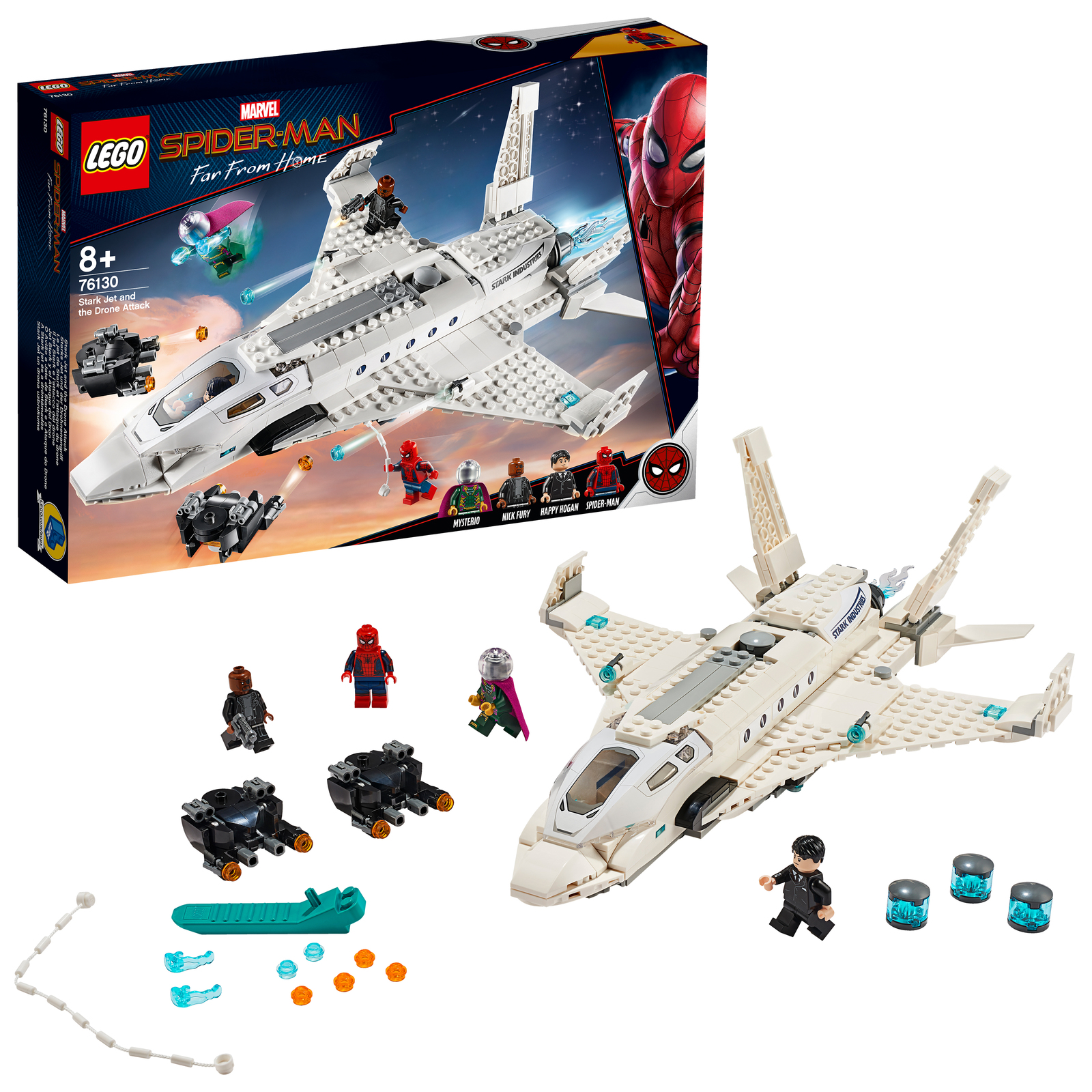 LEGO Super Heroes - Stark Jet and the Drone Attack (76130) image