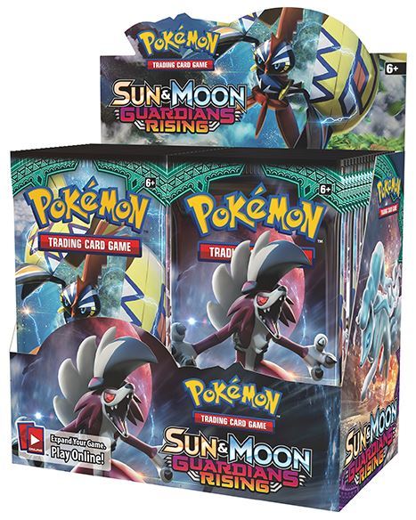 Pokemon TCG Sun &amp; Moon Guardians Rising Booster Box | at Mighty Ape