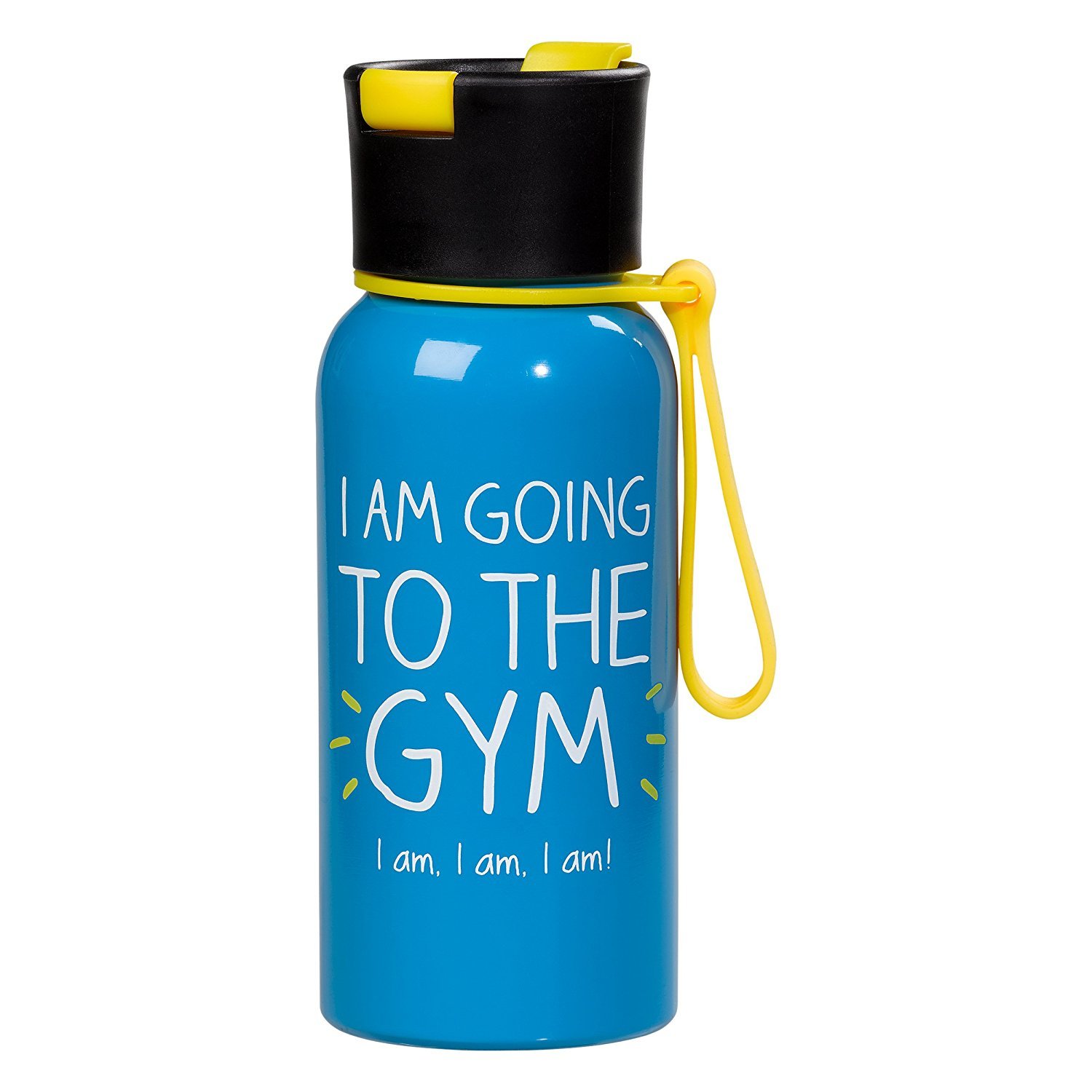 Happy Jackson Water Bottle - I Am Going To The Gym