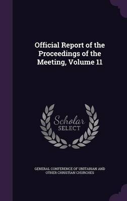 Official Report of the Proceedings of the Meeting, Volume 11 image