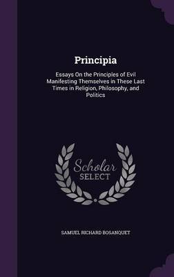 Principia by Samuel Richard Bosanquet image