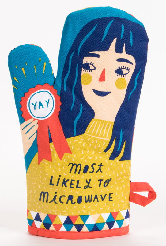 I/'m The Boss/" Oven Mitt Blue Q /"I/'m Not Bossy