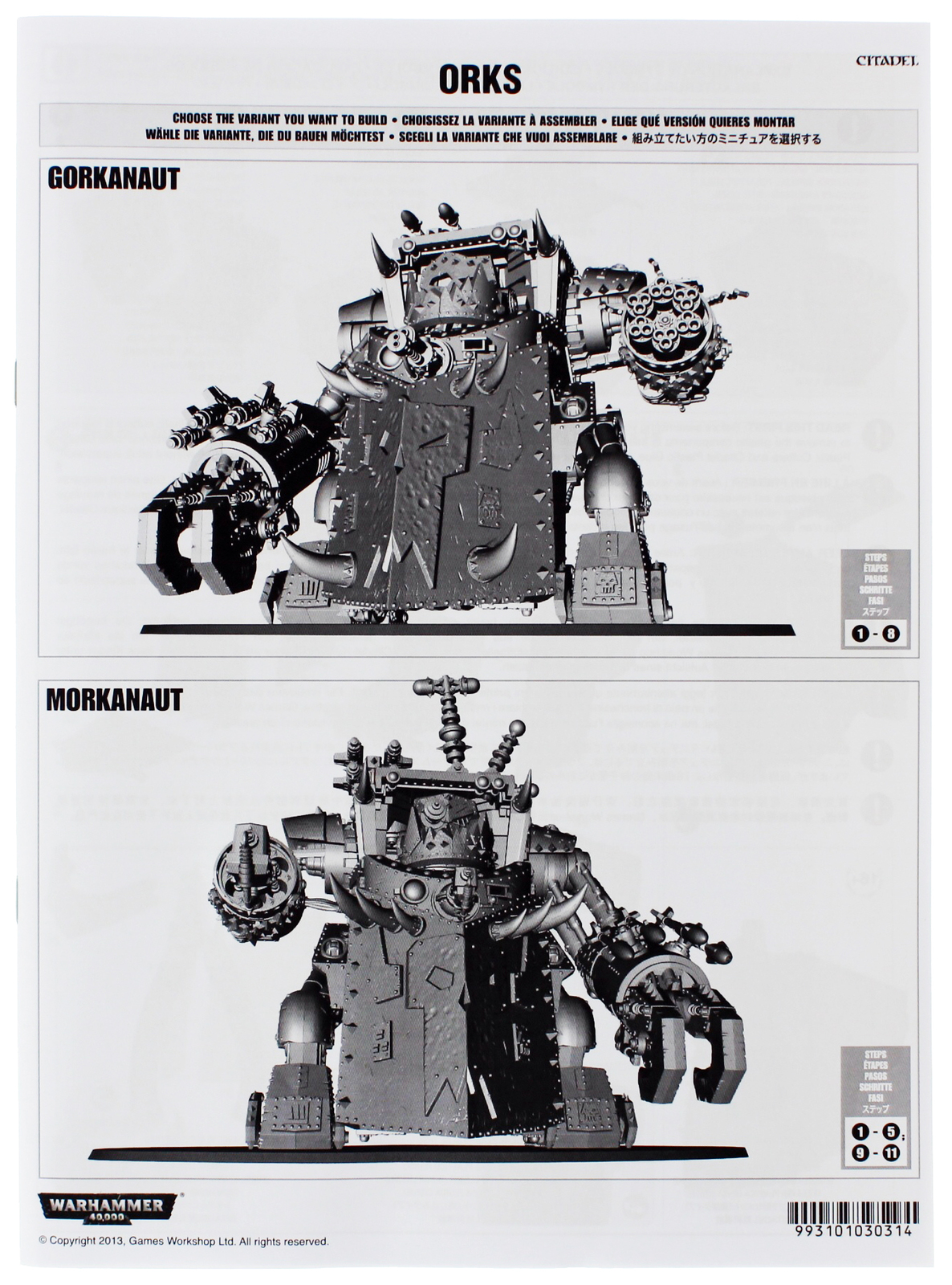 Warhammer 40,000 Ork Gorkanaut/Morkanaut image