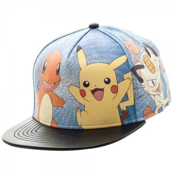 Pokemon: Printed - PU Snapback Hat image