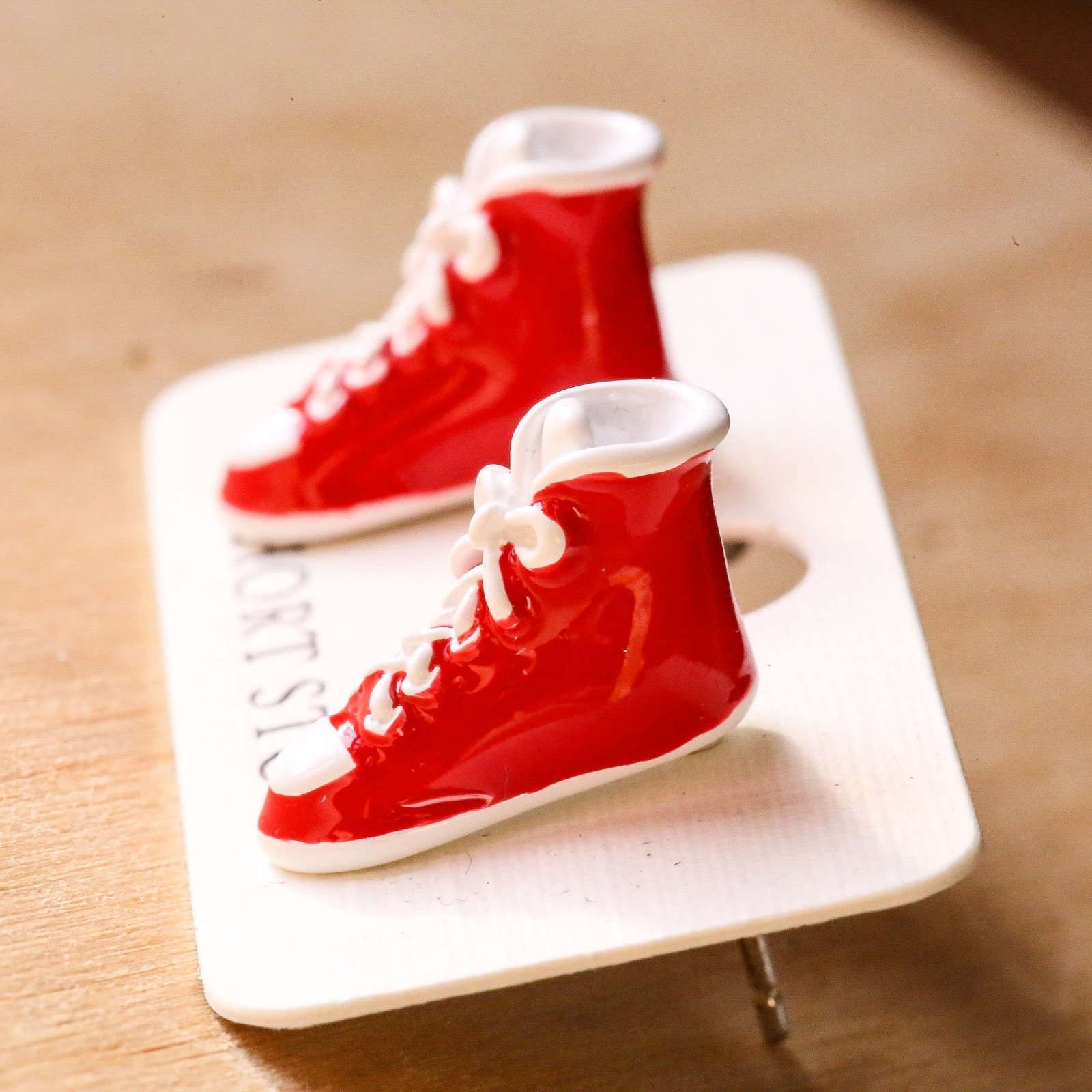 Short Story: Funky Play Earrings - Sneakers image
