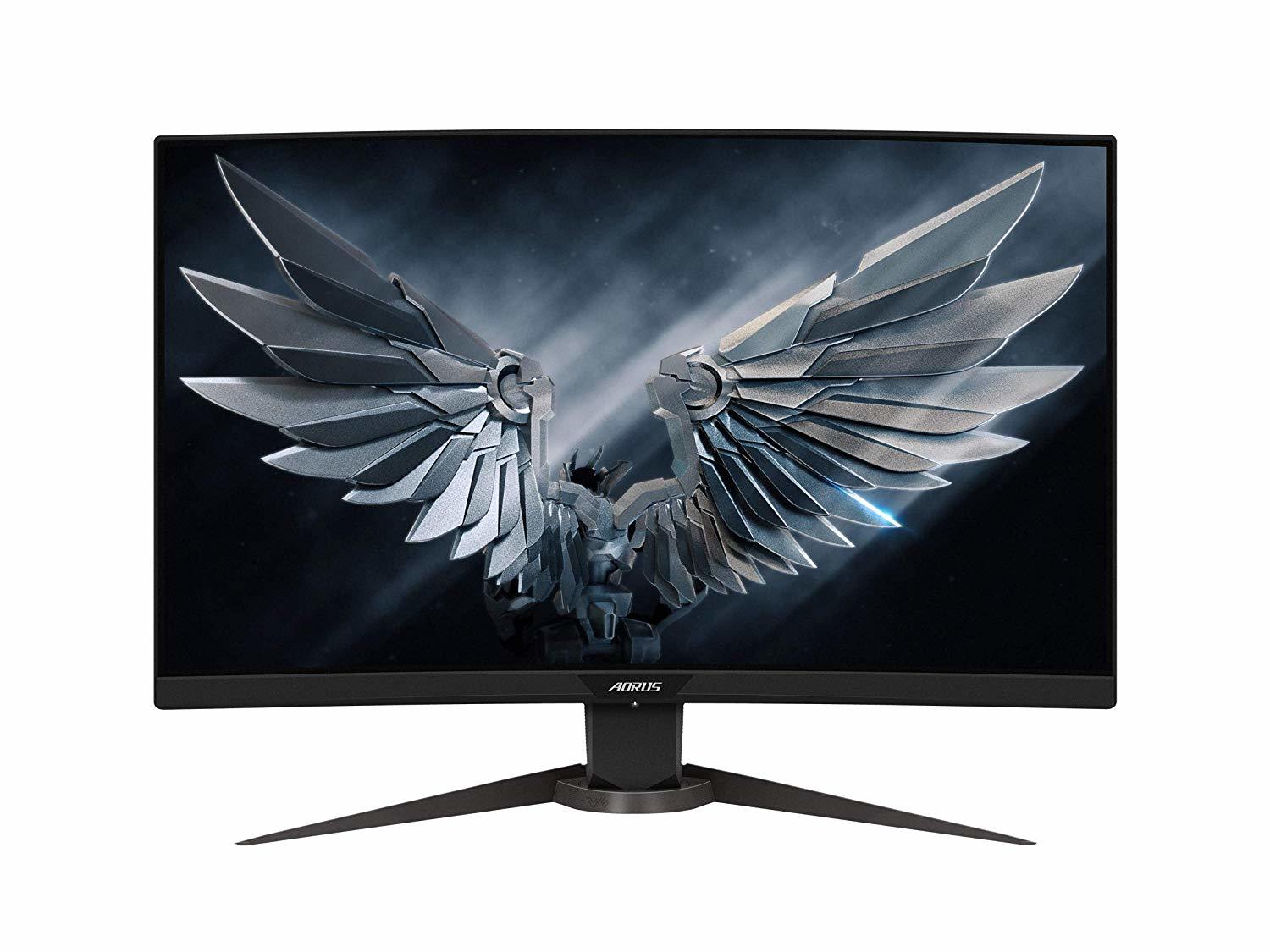27" Gigabyte Aorus 1080p 165Hz Curved Gaming Monitor at Mighty Ape NZ